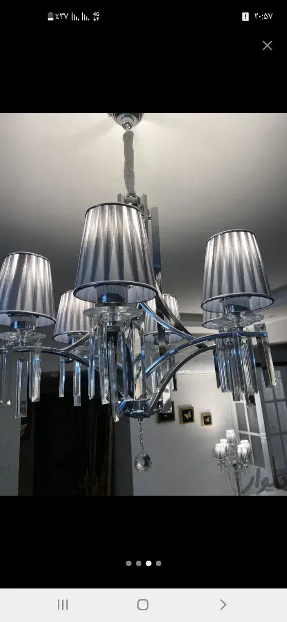 لوستر به قیمت تولیدی|لوستر و چراغ آویز|شاندیز, |دیوار