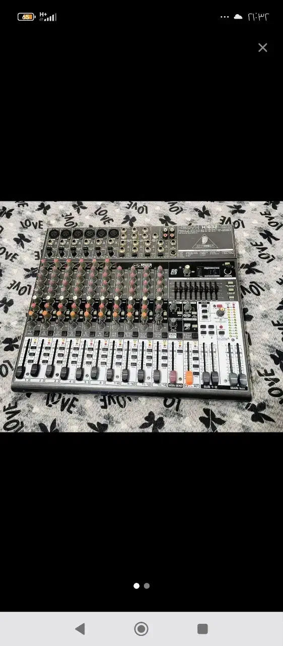 امپ (میکسر) بهرینگر ۶کاناله|سیستم صوتی خانگی|سنندج, |دیوار