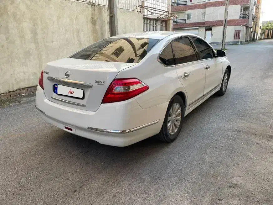 نیسان تیانا2012 سفید|خودرو سواری و وانت|گرگان, |دیوار