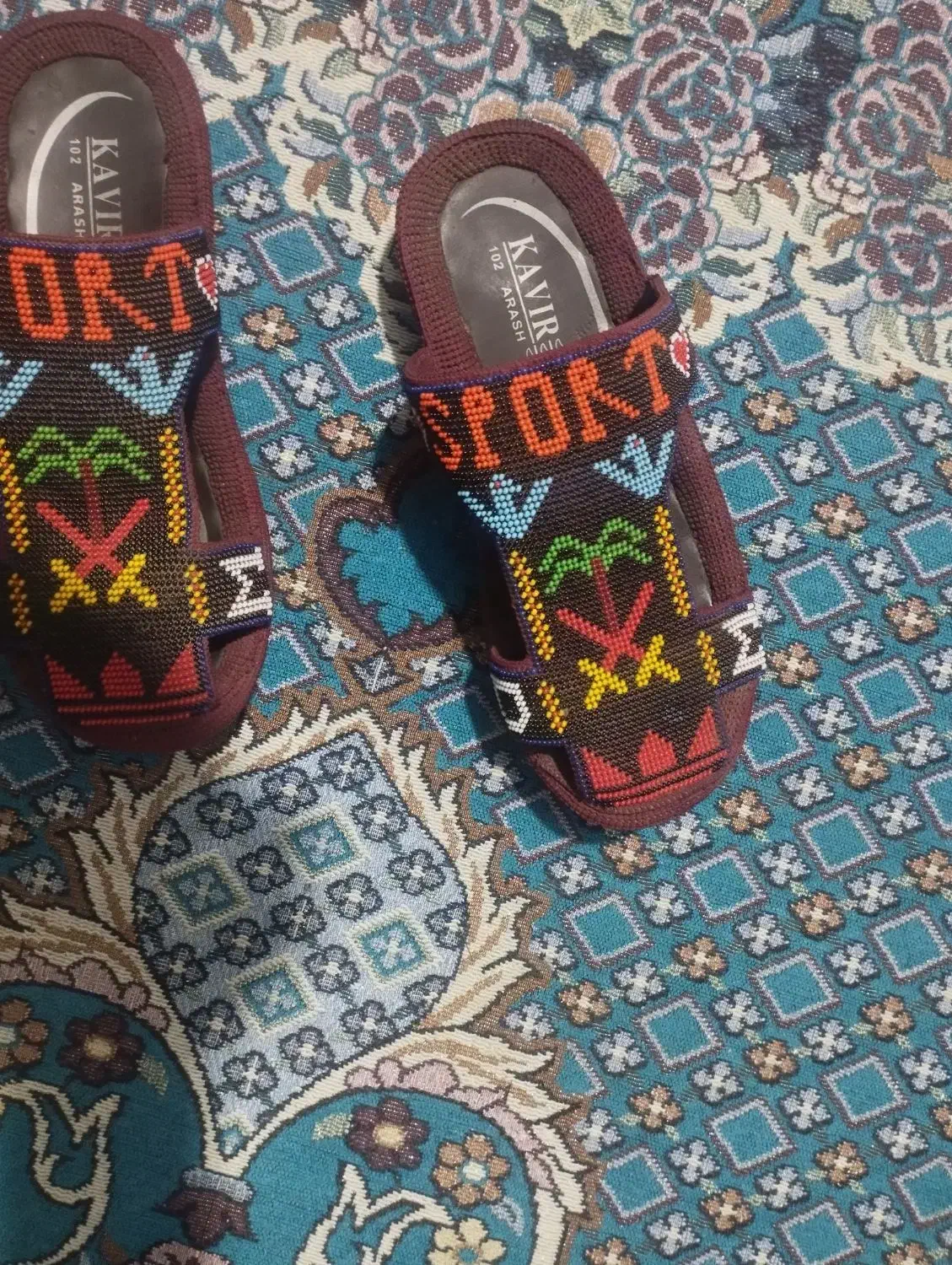 دمپایی مهرگی زندان بافت|کیف، کفش، کمربند|ایرانشهر, |دیوار