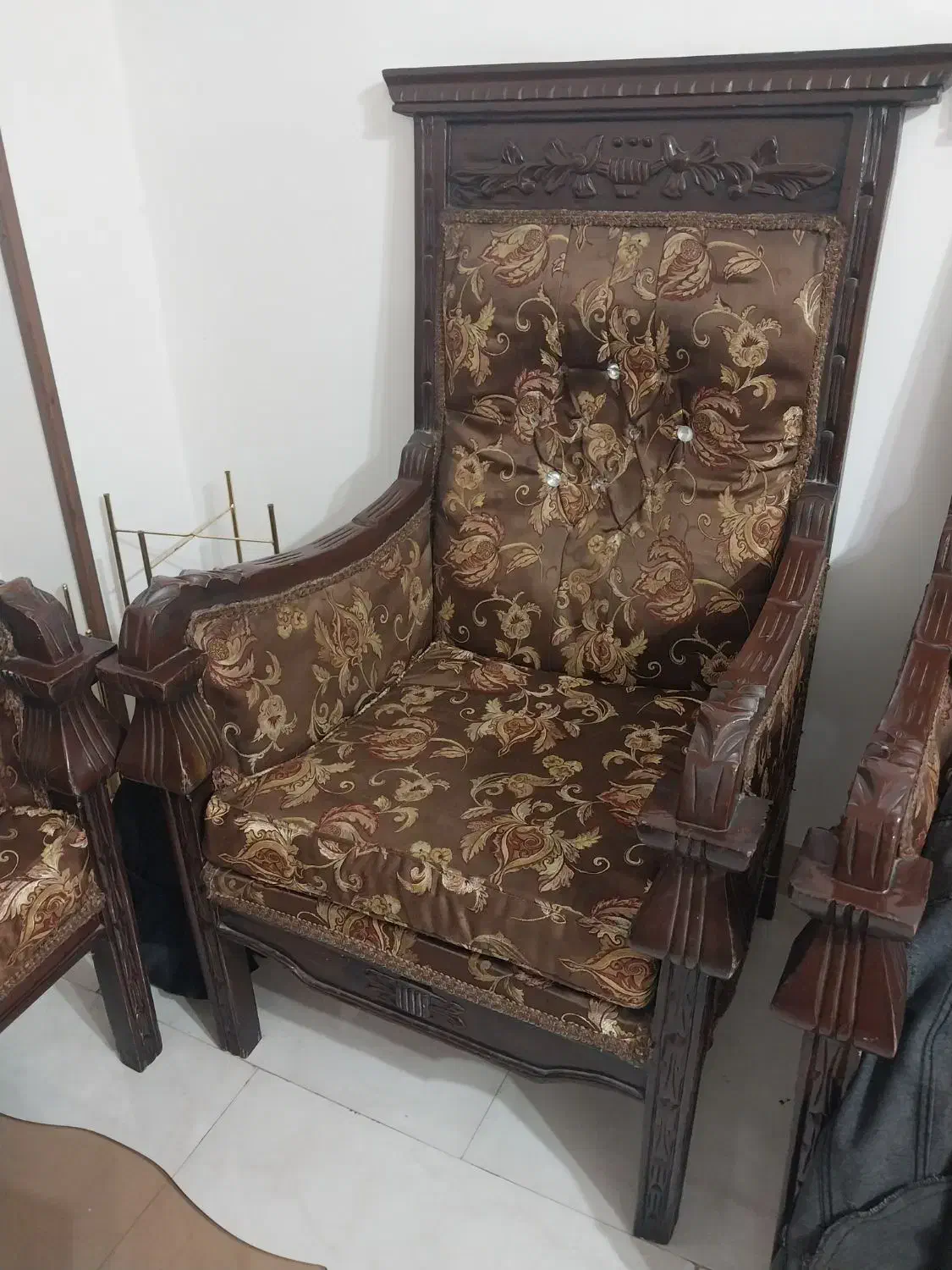 مبل ۹ نفره سلطنتی مناسب باغ و ویلا|مبلمان خانگی و میز عسلی|تهران, یافت آباد جنوبی|دیوار