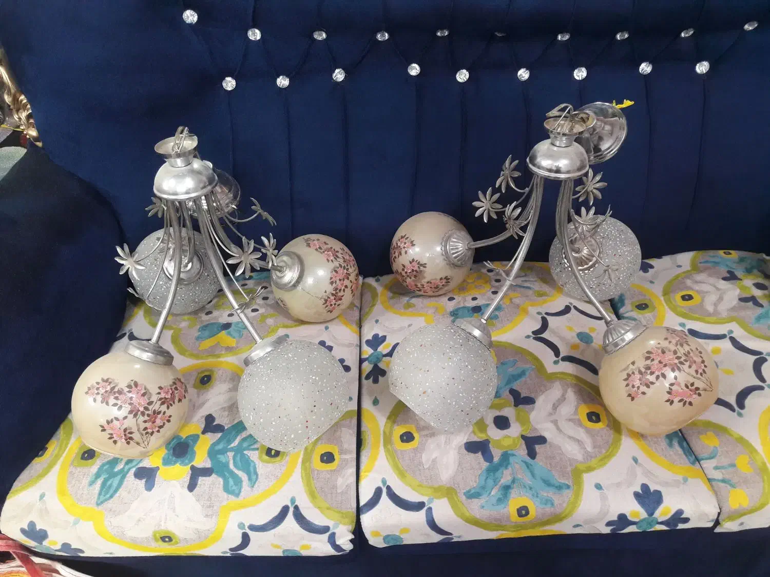 لوستر چهار شاخه|لوستر و چراغ آویز|کاشان, فاز ۱ ناجی آباد|دیوار