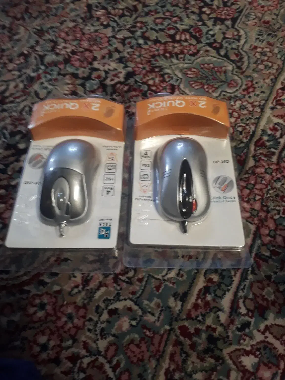 ۲ عدد موس|قطعات و لوازم جانبی رایانه|کرمان, |دیوار