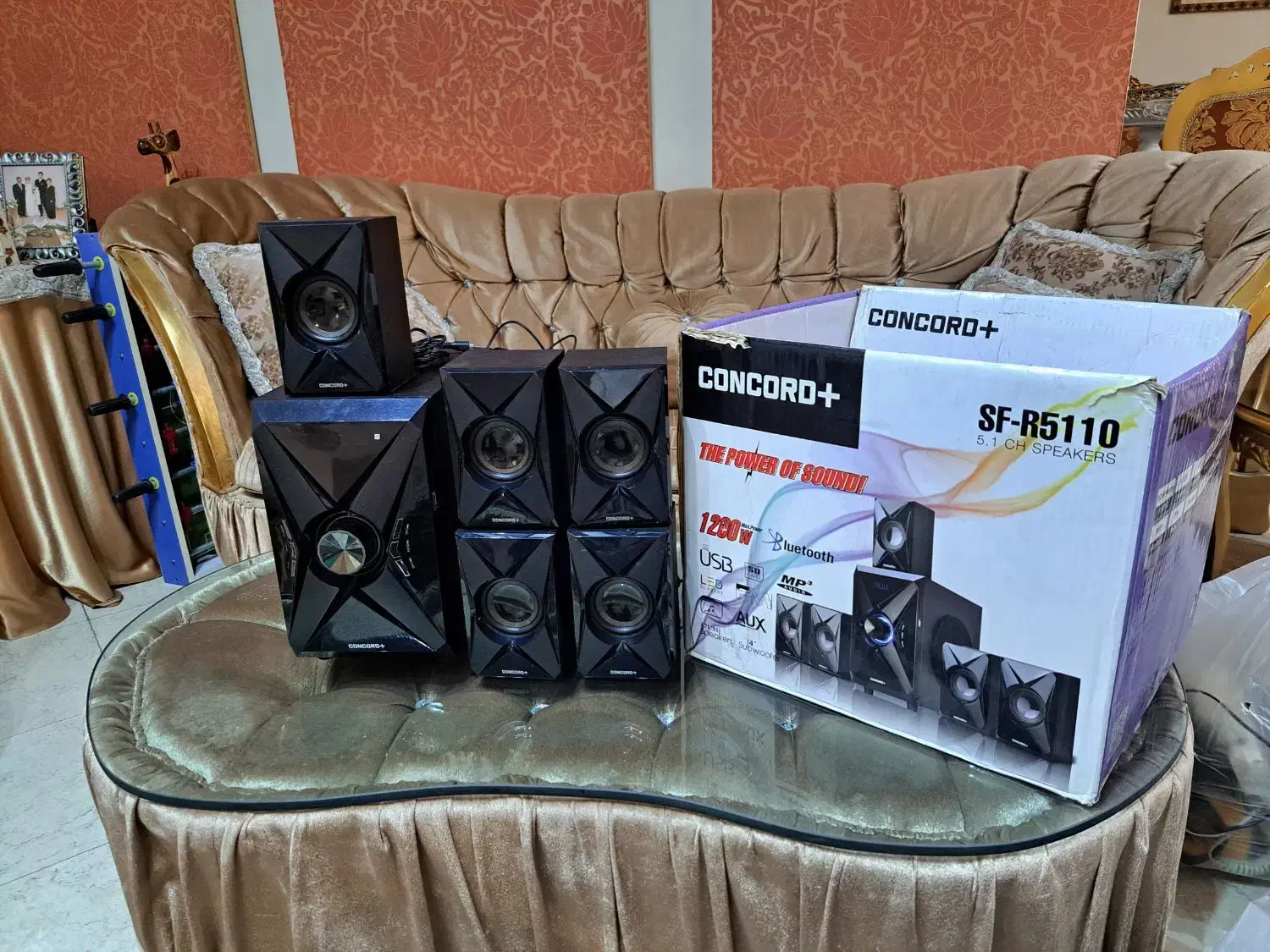 سیستم صوتی خانگی کنکورد پلاس|سیستم صوتی خانگی|تهران, اختیاریه|دیوار