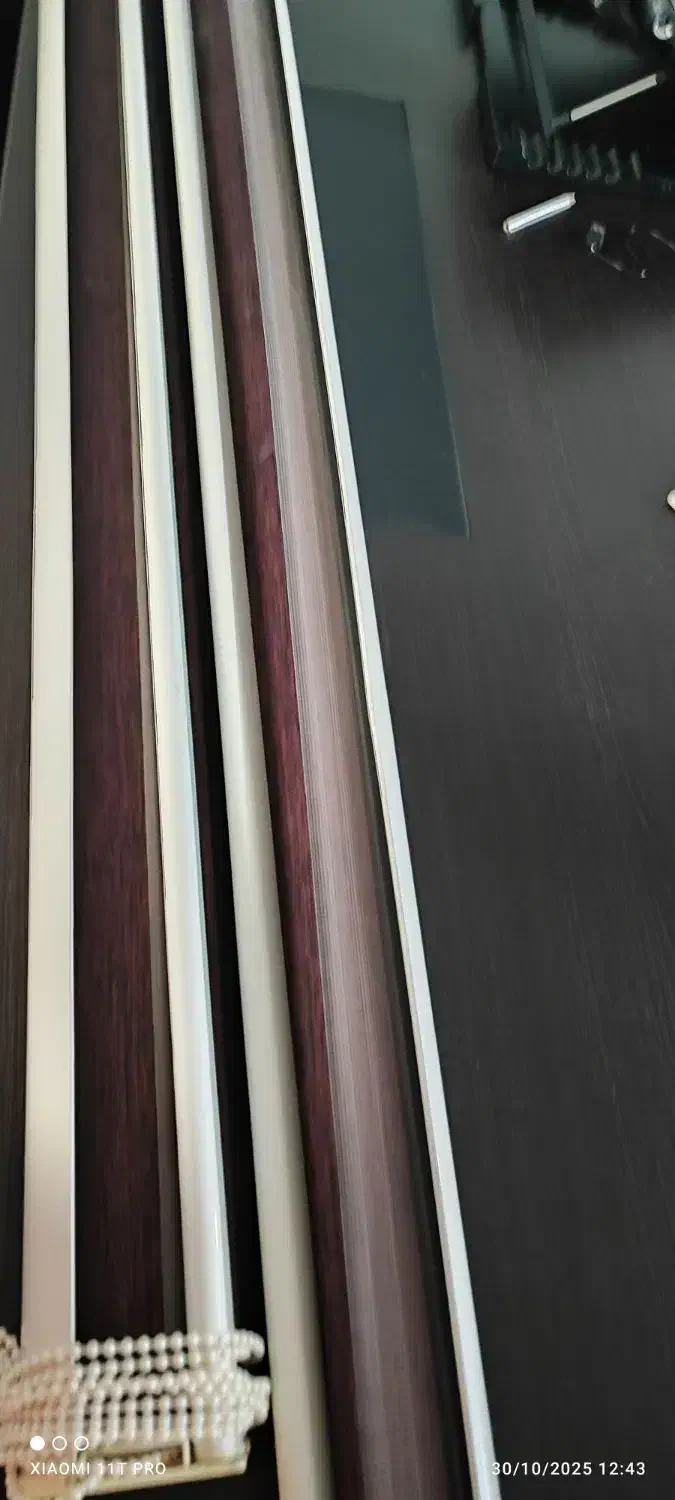 فروش دو پرده زبرا کاملا ترو تمیز|پرده، رانر، رومیزی|بابل, |دیوار