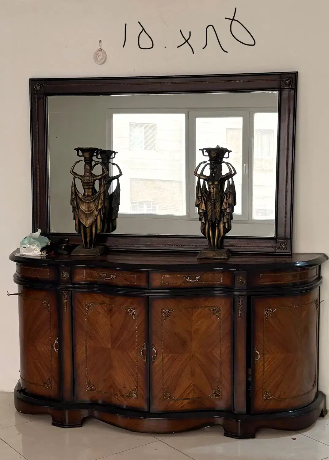 آینه کنسول ، آباژور ، ارگانایزر/کمد/طبقه|بوفه، ویترین، کنسول|بوشهر, |دیوار