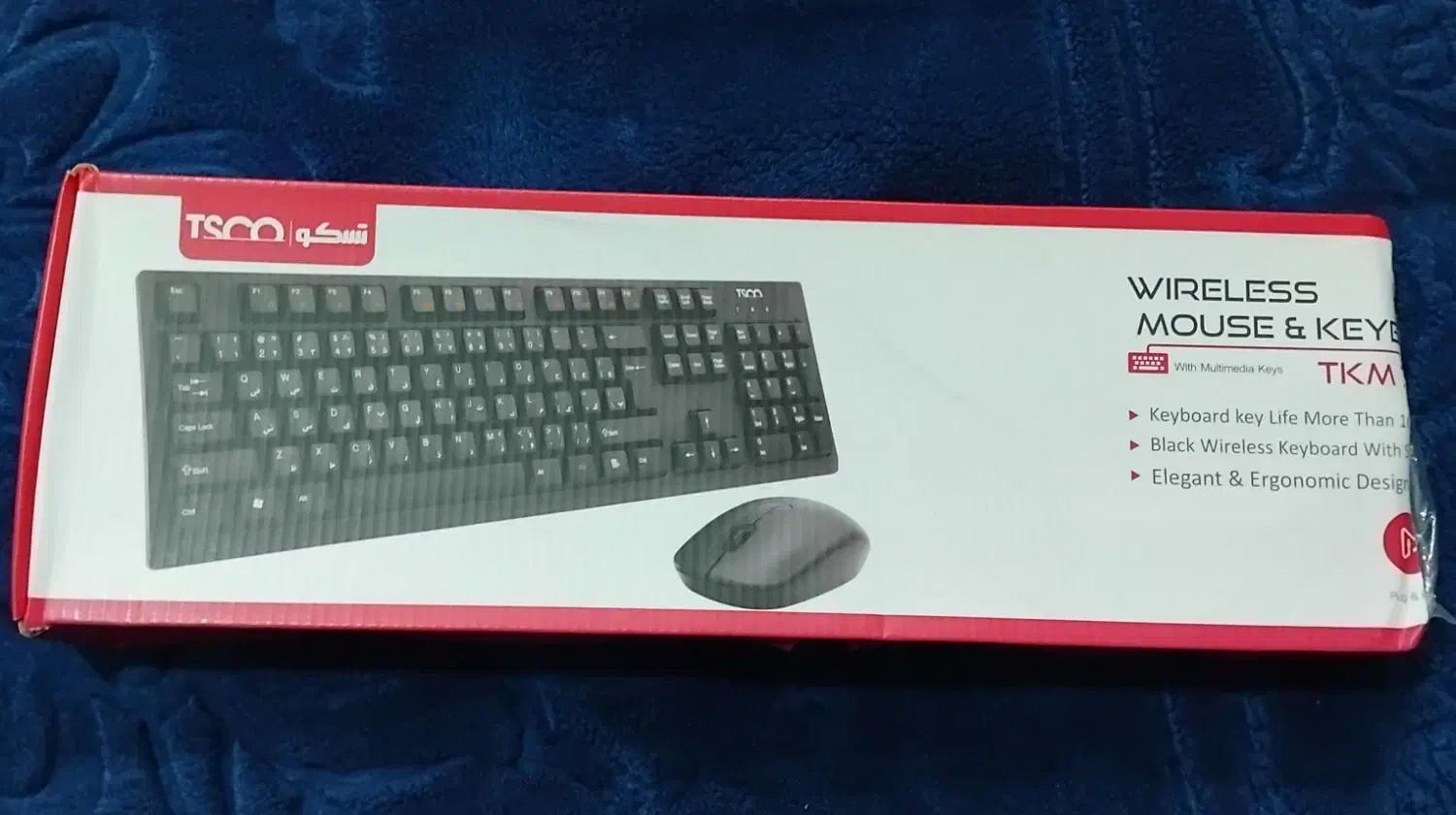 موس و کیبورد بلوتوثی تسکو|قطعات و لوازم جانبی رایانه|بابل, |دیوار