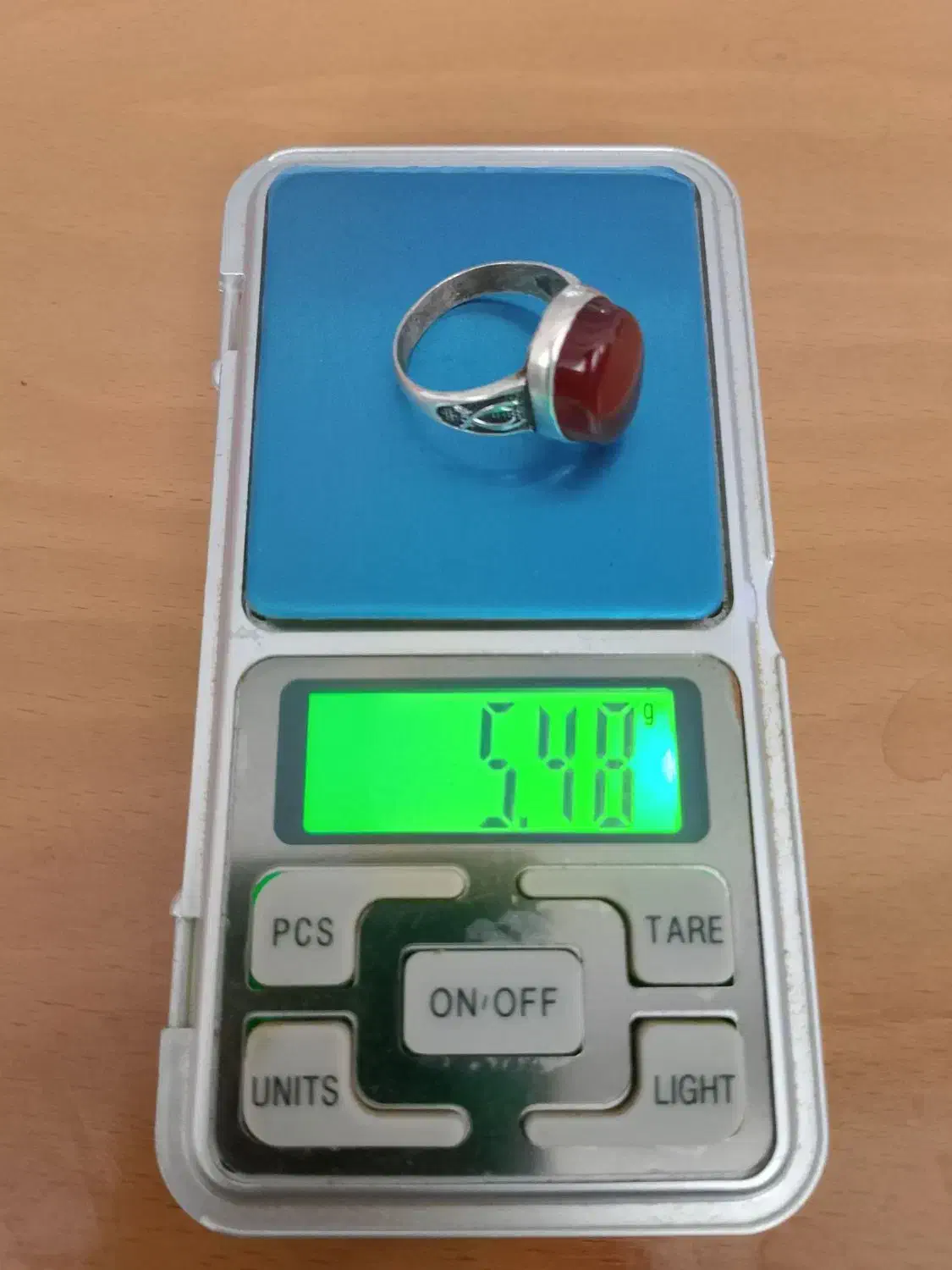 انگشتر نقره طرح شمشیر ذوالفقار عقیق یمن|جواهرات|بهارستان, |دیوار