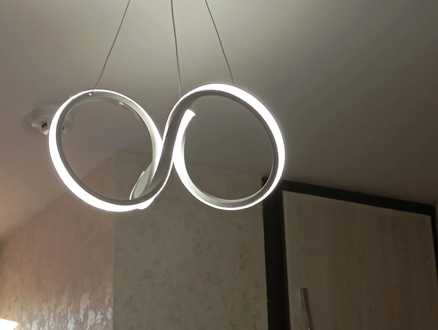 لوستر ال ای دی مدرن|لوستر و چراغ آویز|همدان, |دیوار