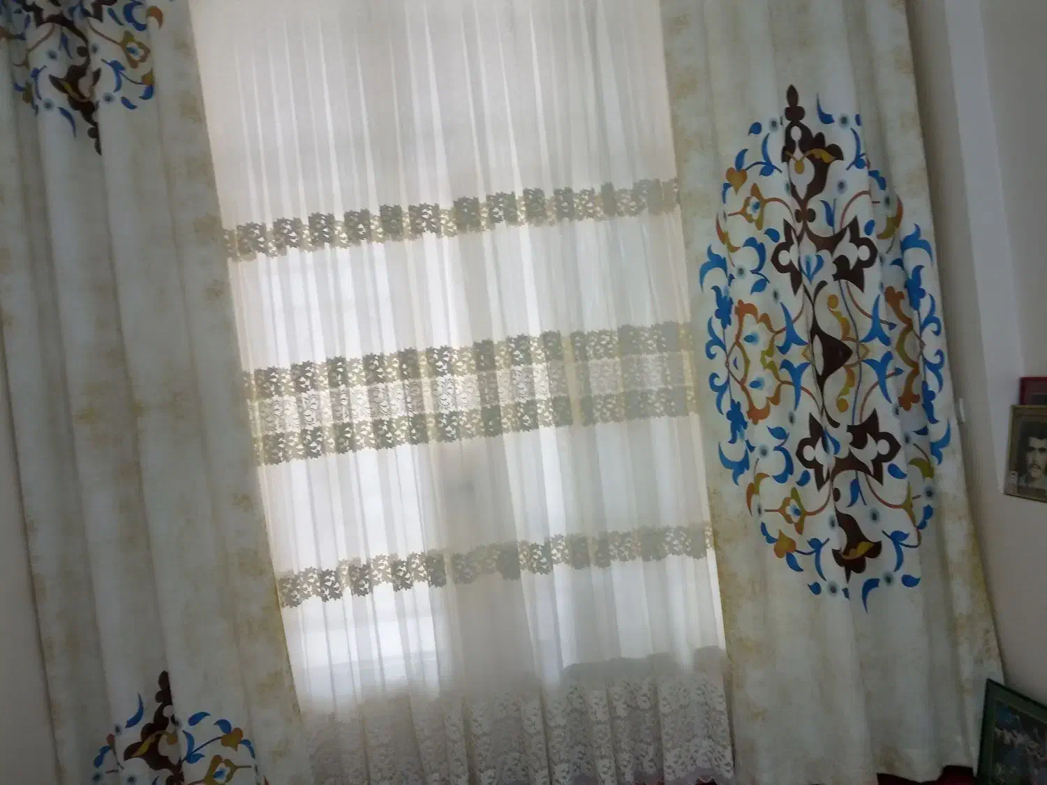 پرده پذیرایی و اتاق خواب|پرده، رانر، رومیزی|مشهد, حجت|دیوار