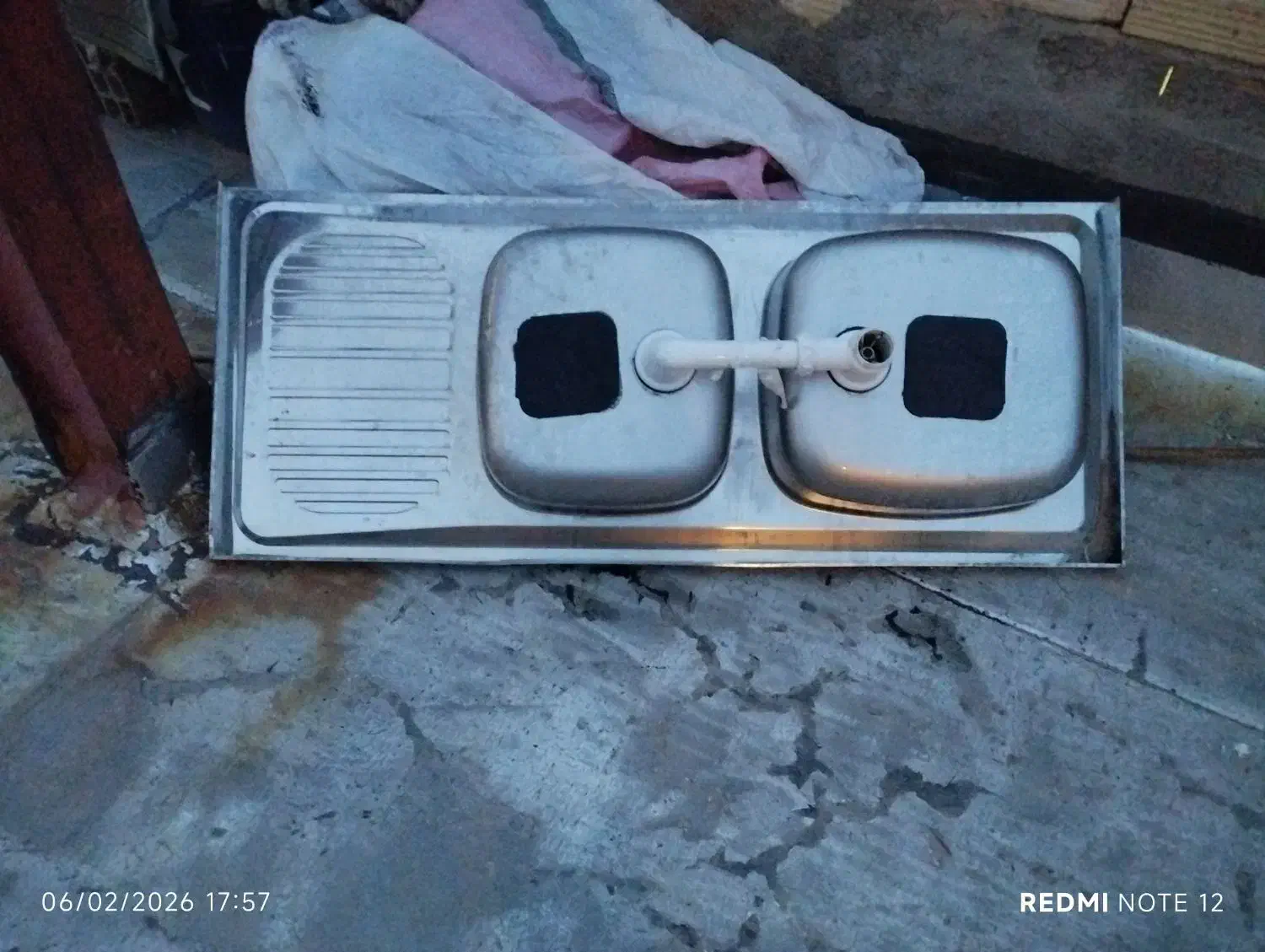 سینک ظرفشویی|آب‌چکان و نظم‌دهنده ظروف|قم, شاد قلی|دیوار