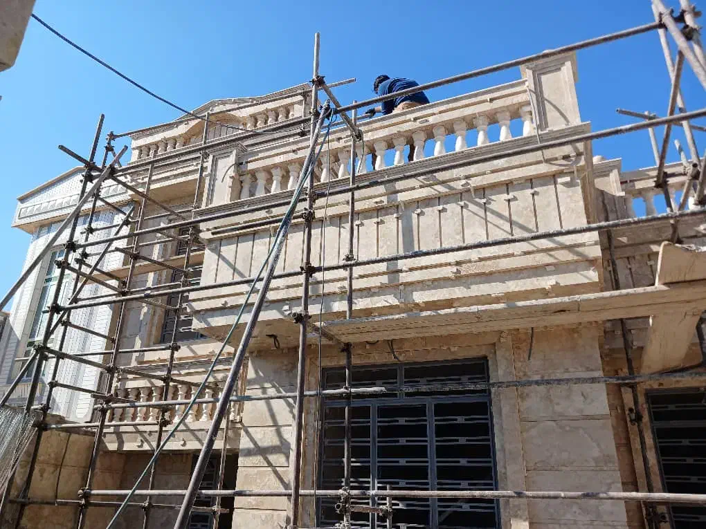 استاد کار نمای رومی و سرامیک اسلب|خدمات پیشه و مهارت|کازرون, |دیوار