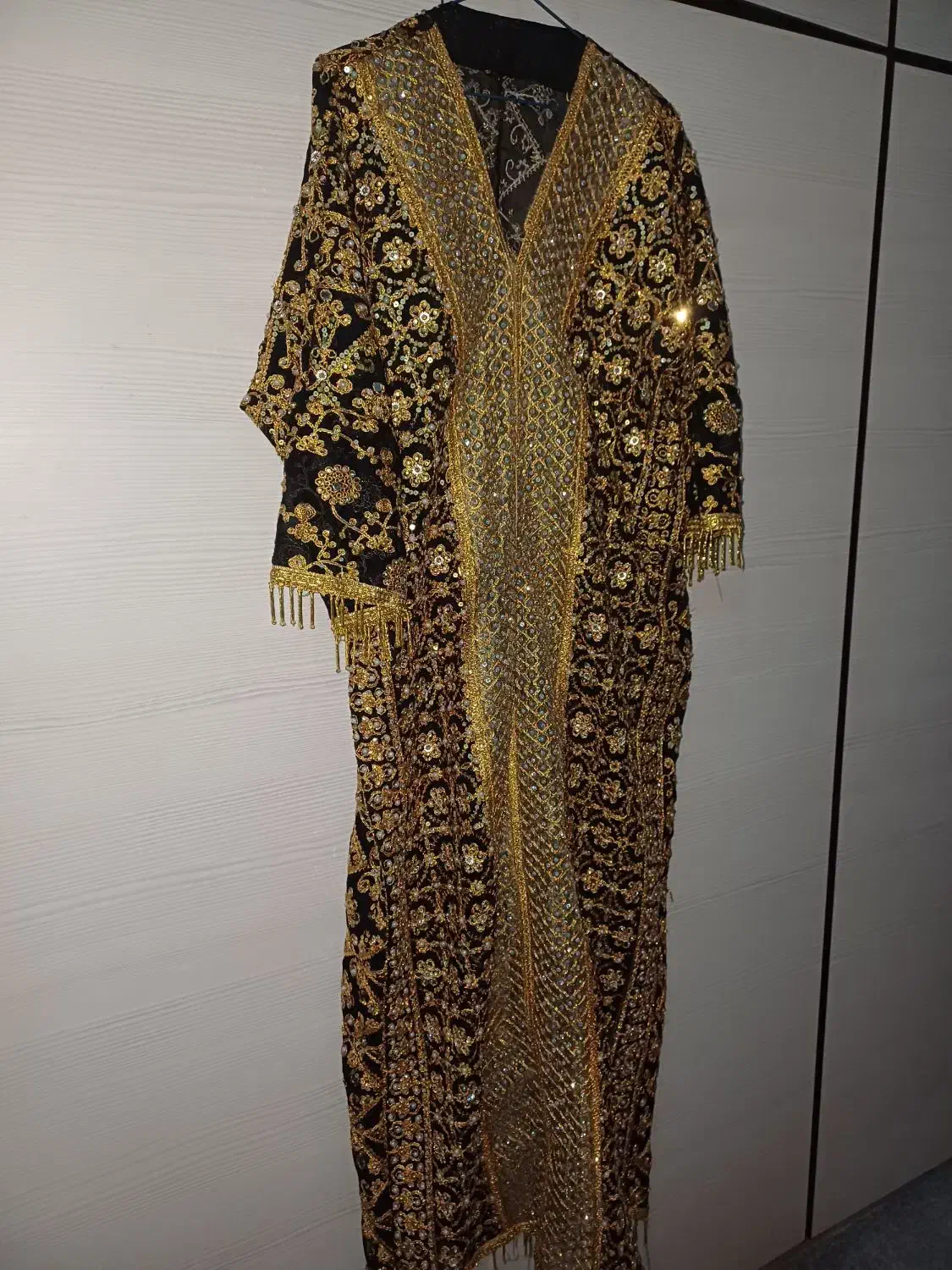 لباس با شال فری سایز بند تنظیم داره|لباس|امیدیه, |دیوار