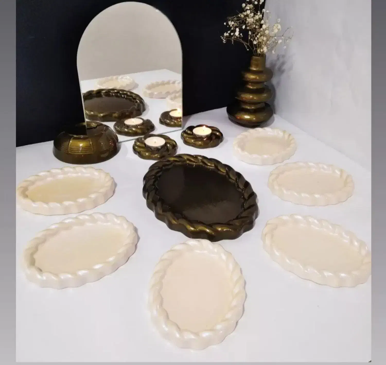 اجرای هفت سین|ظروف سرو و پذیرایی|جم, |دیوار