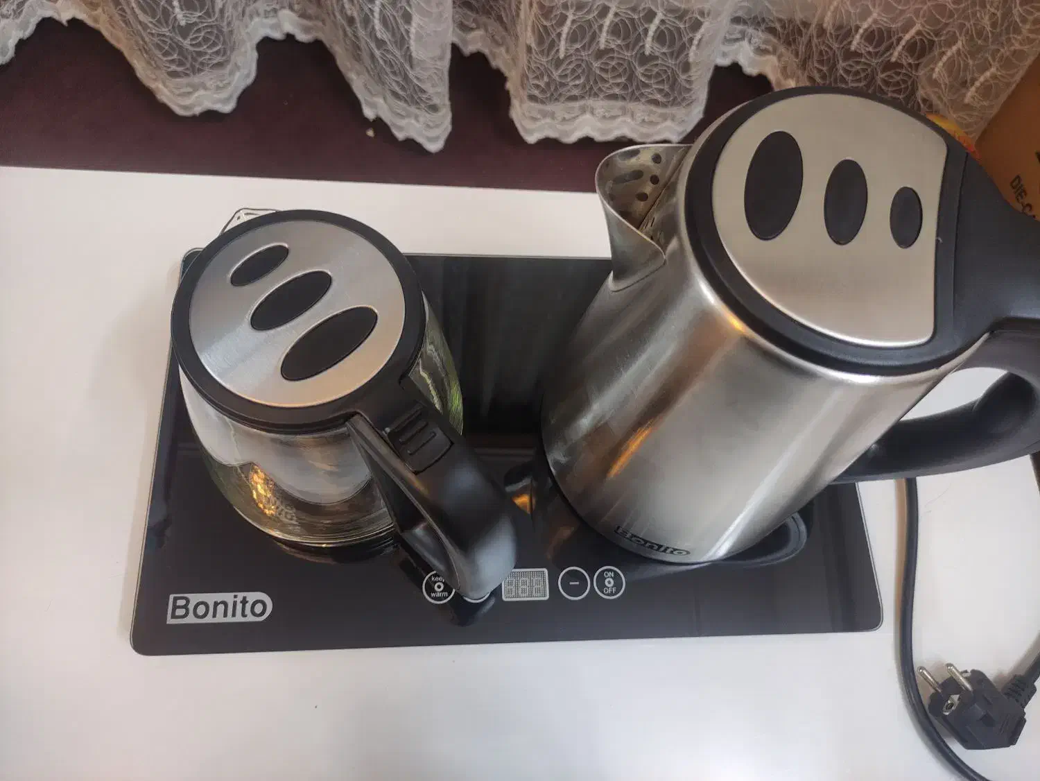 چای ساز صفحه ای|سماور، چای‌ساز، قهوه‌ساز|قم, انصار‌الحسین|دیوار