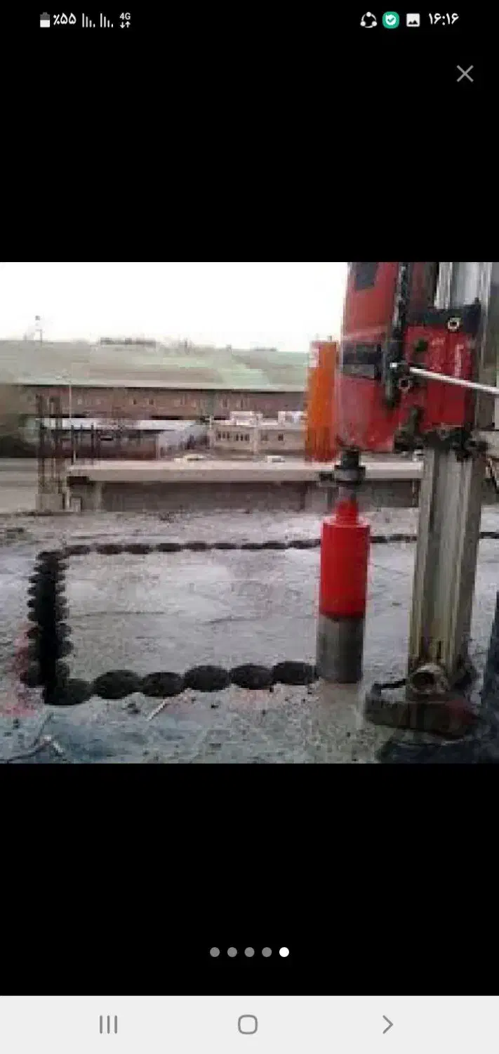 کرگیری وبرش بتن|خدمات پیشه و مهارت|نوشهر, |دیوار