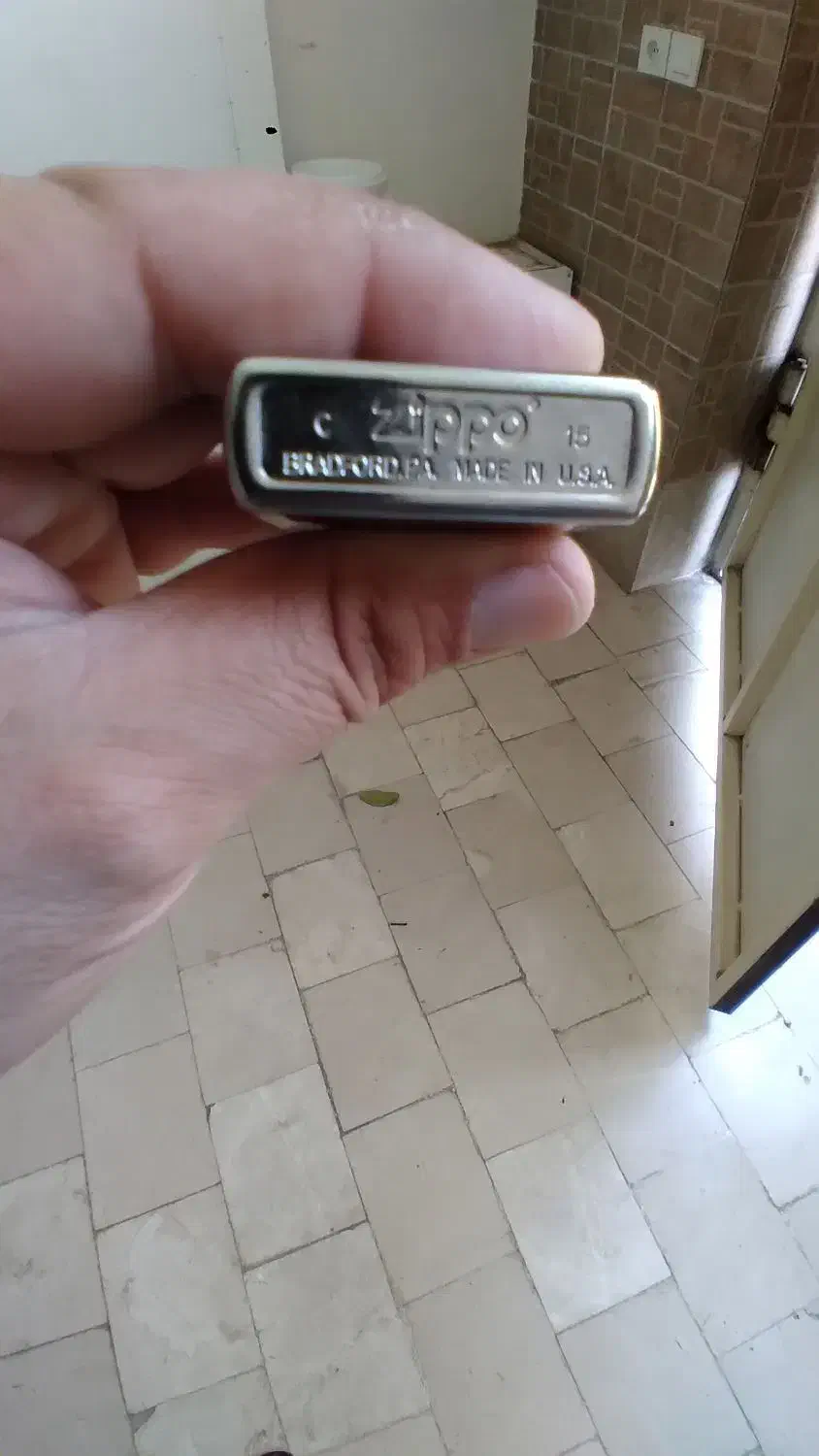 فندک zippo بنزینی|کلکسیون اشیاء عتیقه|گرگان, |دیوار