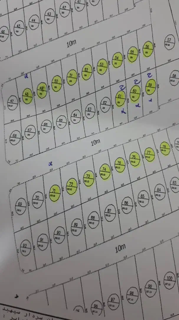 فروش زمین روبرو گلها|فروش زمین و ملک کلنگی|فیروزآباد (فارس), |دیوار