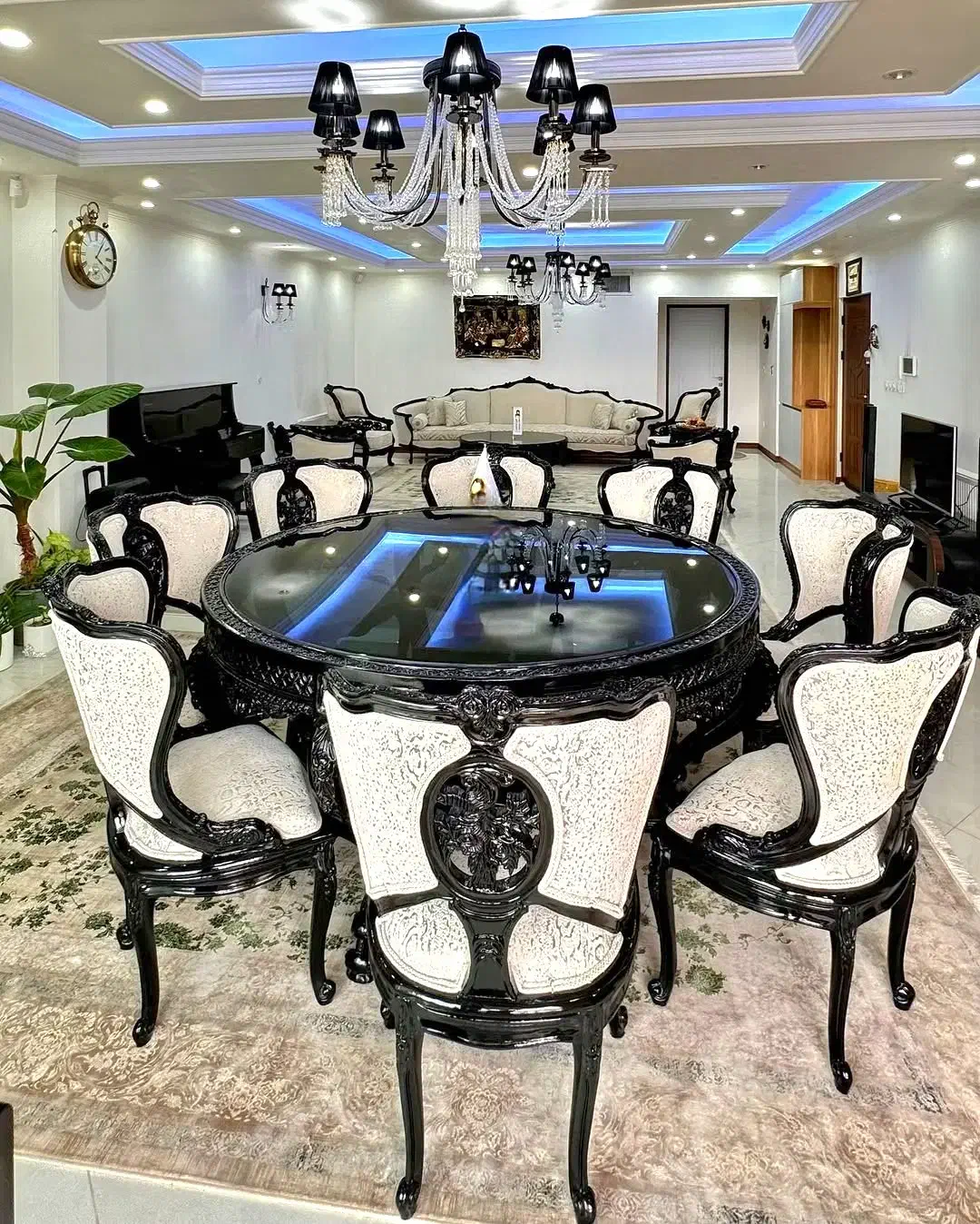 مبل سلطنتی آستانه خرچنگی رهنورد مدل خاص+اقساط|مبلمان خانگی و میز عسلی|مشهد, کوه سنگی|دیوار