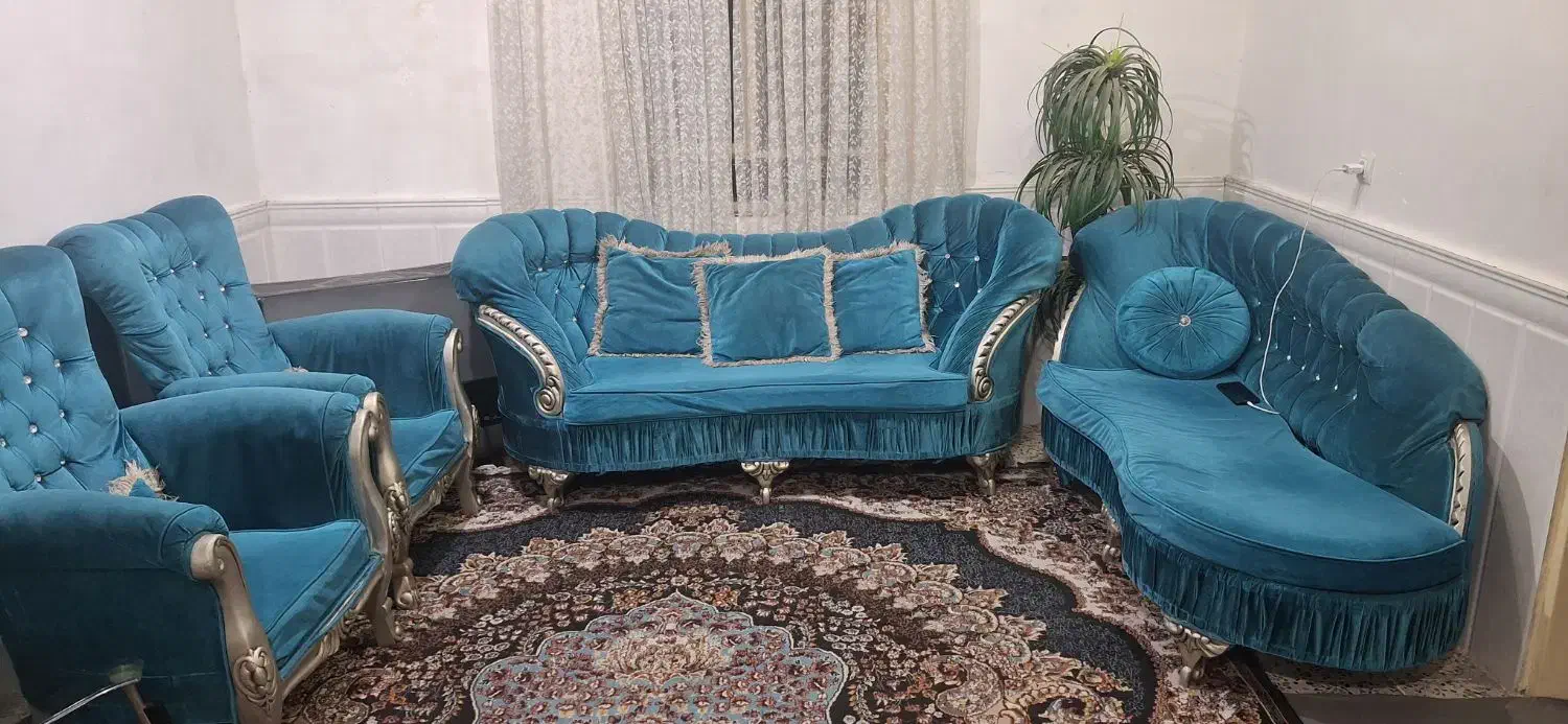 مبل هشت نفره|مبلمان خانگی و میز عسلی|دزفول, |دیوار