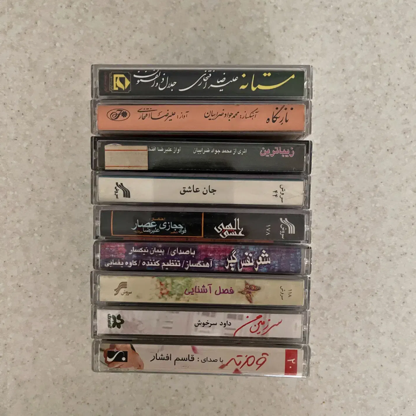 کاست های قدیمی (ترانه و آموزش زبان انگلیسی )|فیلم و موسیقی|تهران, تهرانویلا|دیوار