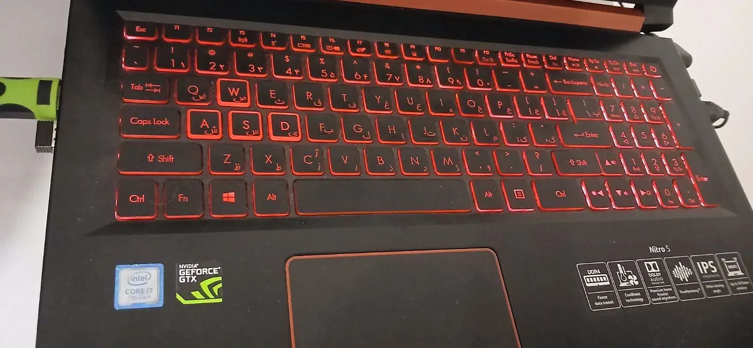 لپتاپ گیمینگ Acer nitro 5|رایانه همراه|تهران, جیحون|دیوار