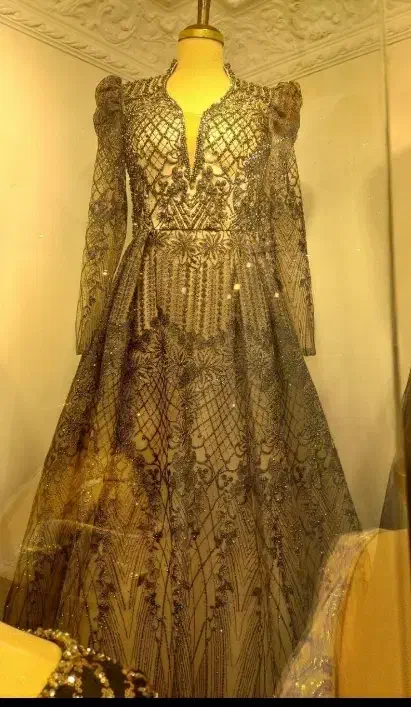 لباس مجلسی اماراتی سایز ۴۰|لباس|قدس, شهر‌قدس|دیوار