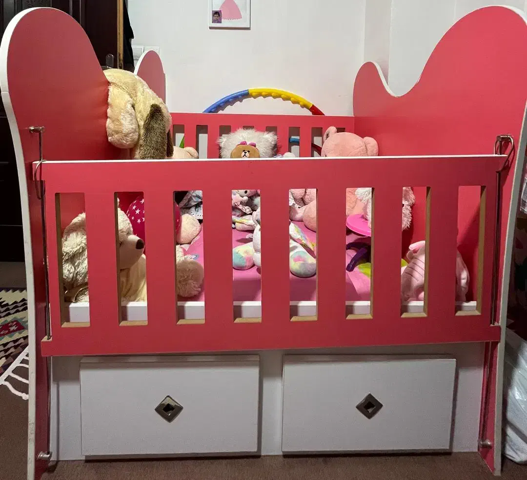 تخت کودک ونوزاد|تخت و سرویس خواب|تالش, هشتپر|دیوار