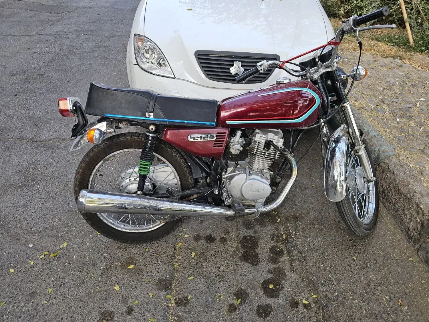 هندا ۱۲۵ مدل ۸۴ سالم|موتورسیکلت|یزد, |دیوار