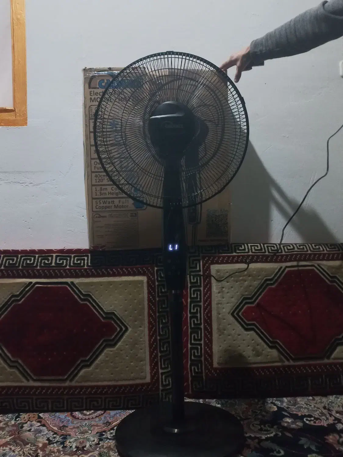 پنکه لمسی (کنترلی)|پنکه و تصفیهکنندهٔ هوا|آستانه اشرفیه, |دیوار