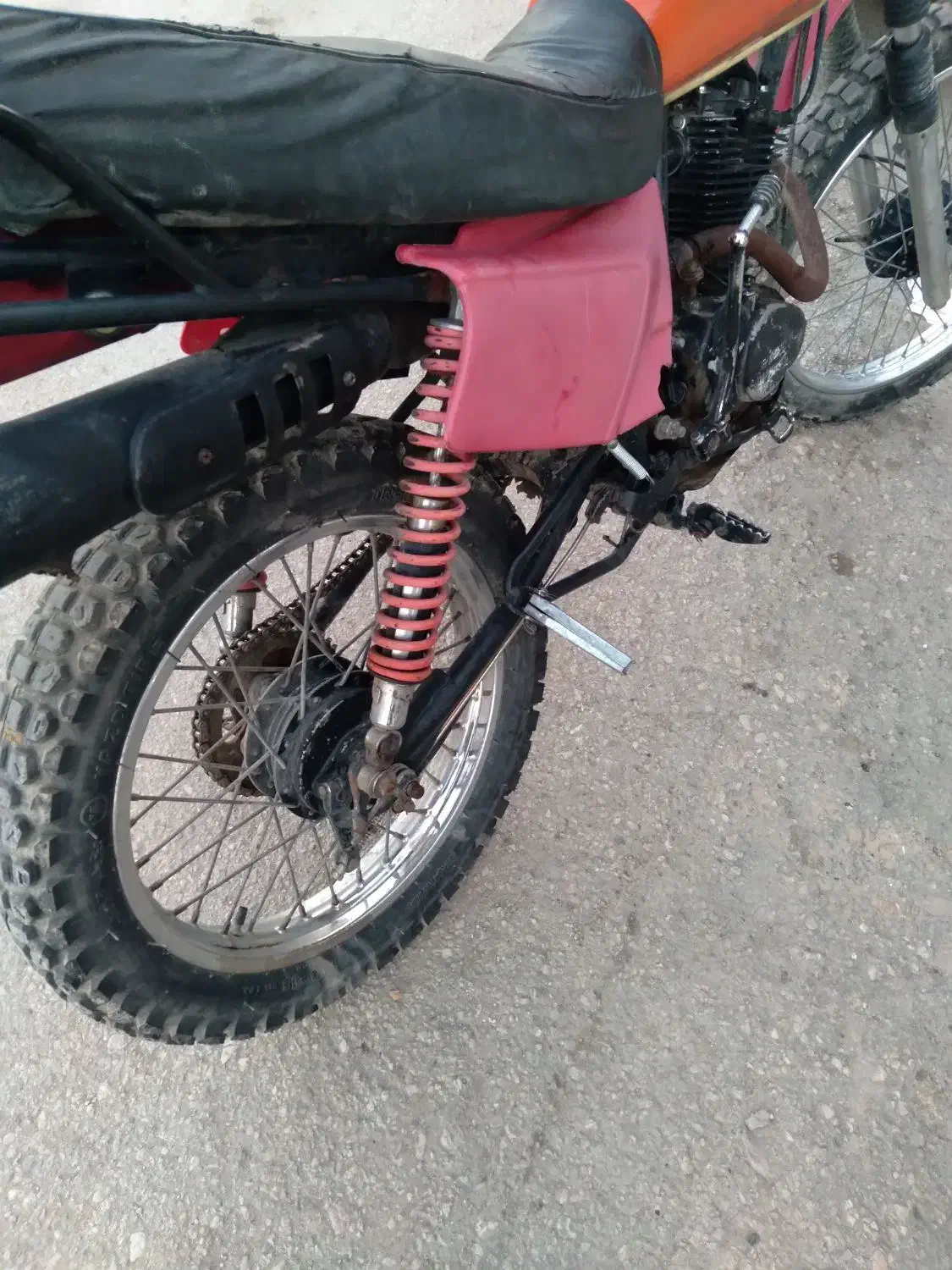 موتور تریل۱۵۰ پلاک ملی|موتورسیکلت|ایذه, |دیوار