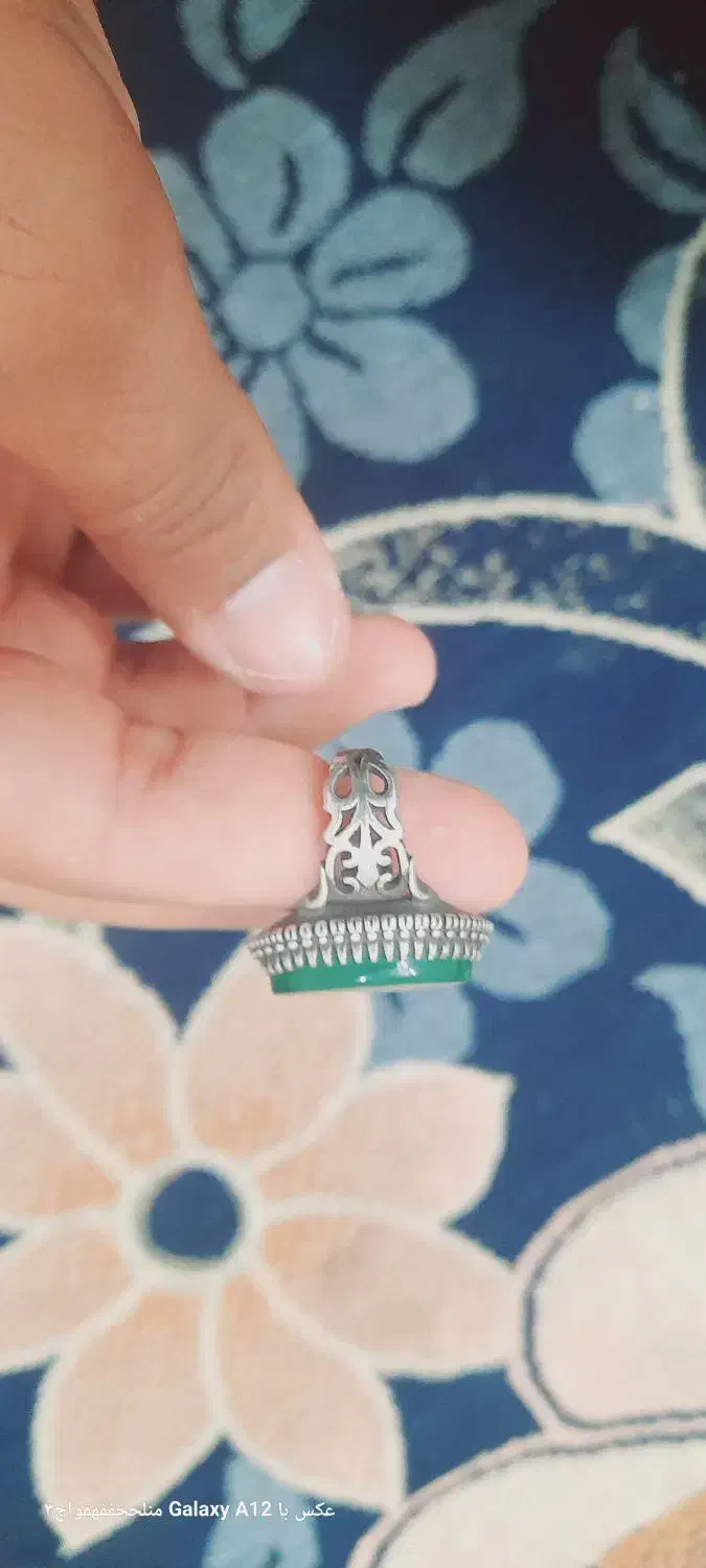 انگشتر عقیق سبز|جواهرات|جهرم, |دیوار