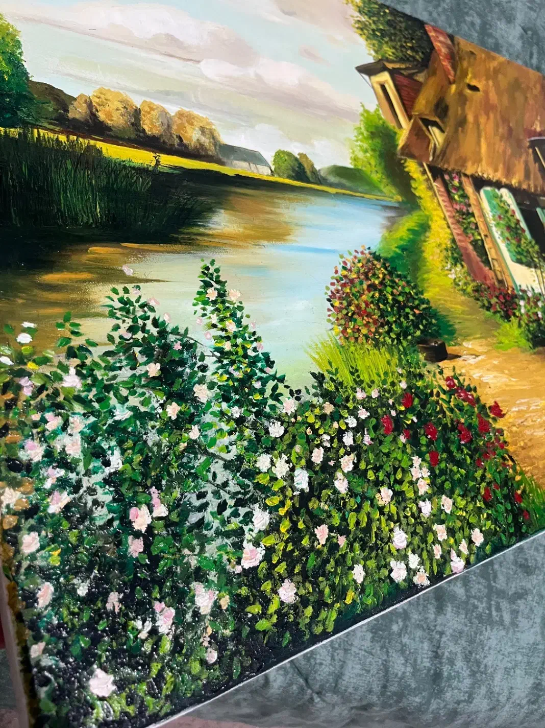 تابلو رنگ روغن برجسته|تابلو، نقاشی، عکس|قم, بنیاد|دیوار