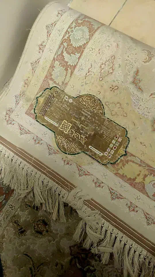 یک تخته فرش ۴متری ۱۲۰۰شانه در حد نو|فرش|تهران, خاک سفید|دیوار