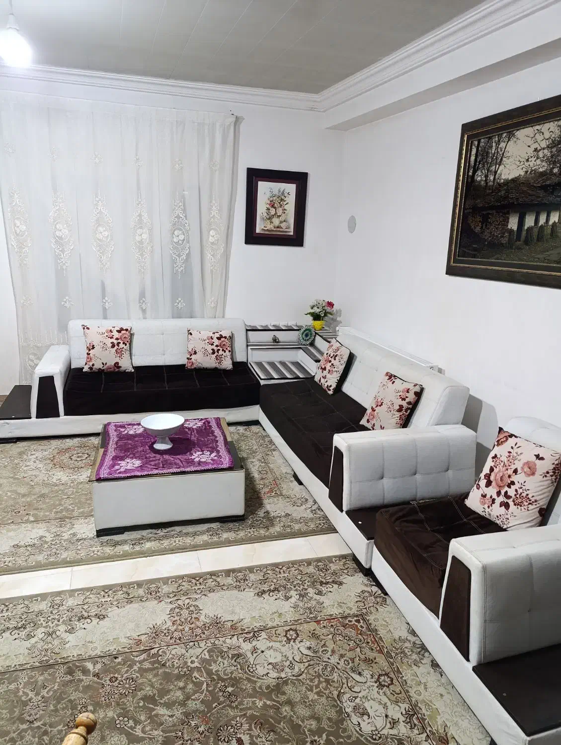 راحتی ۷نفره|مبلمان خانگی و میز عسلی|تالش, هشتپر|دیوار