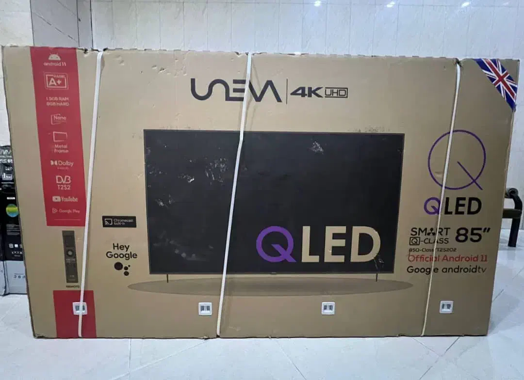 یونیوا ۸۵ اینچ|تلویزیون و پروژکتور|مهاباد (آذربایجان غربی), |دیوار