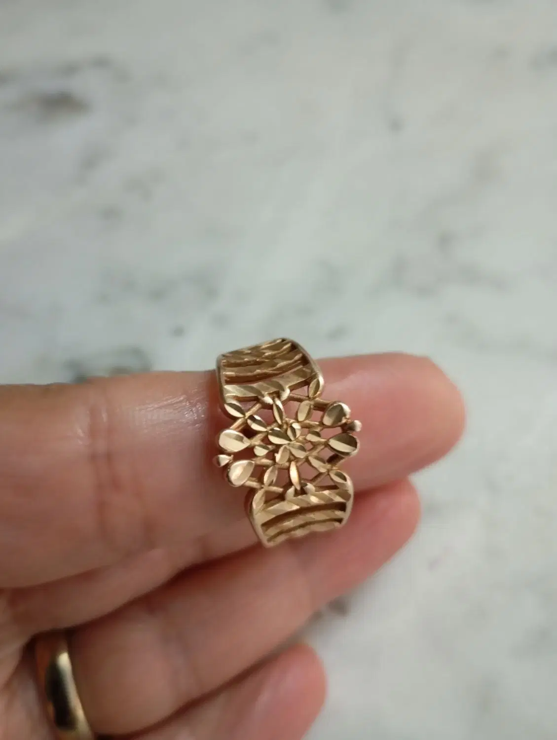 گوشواره حلقه ای نو ژوپینگ گوشواره آویزانگشتر روسی|بدلیجات|تهران, ائمه اطهار|دیوار