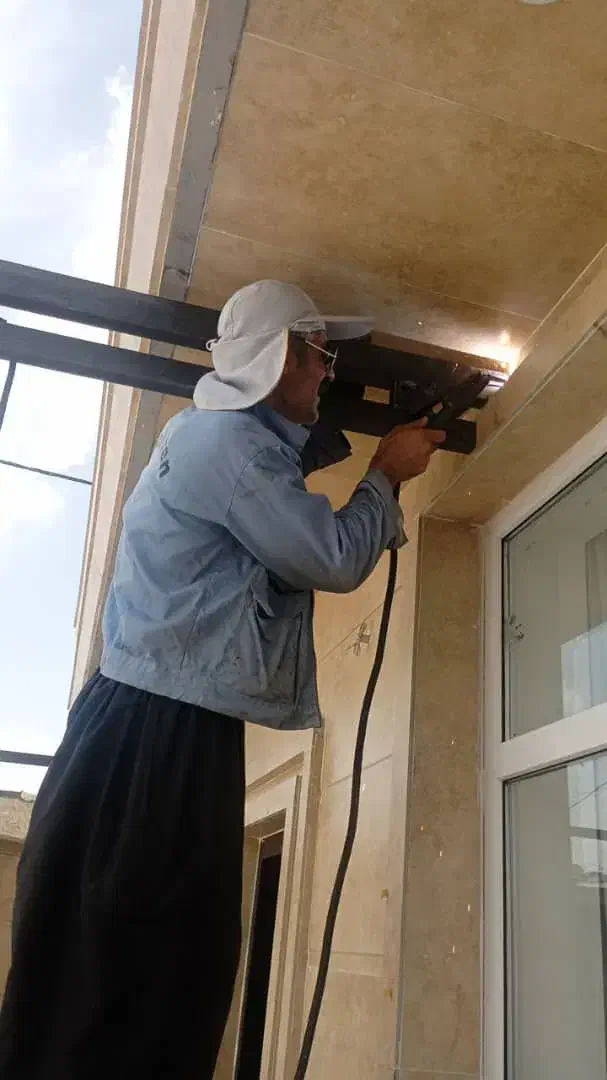 جوشکاری سیار سایبان تعیرات|خدمات پیشه و مهارت|مهران (ایلام), |دیوار