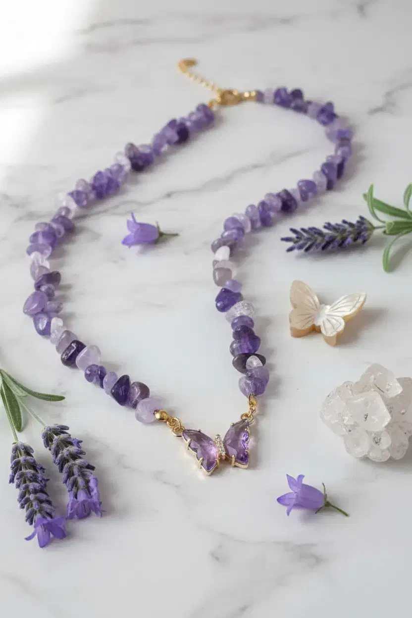 انواع گردنبند و نیم ست سنگهای طبیعی|جواهرات|تهران, تهرانپارس جنوبی|دیوار