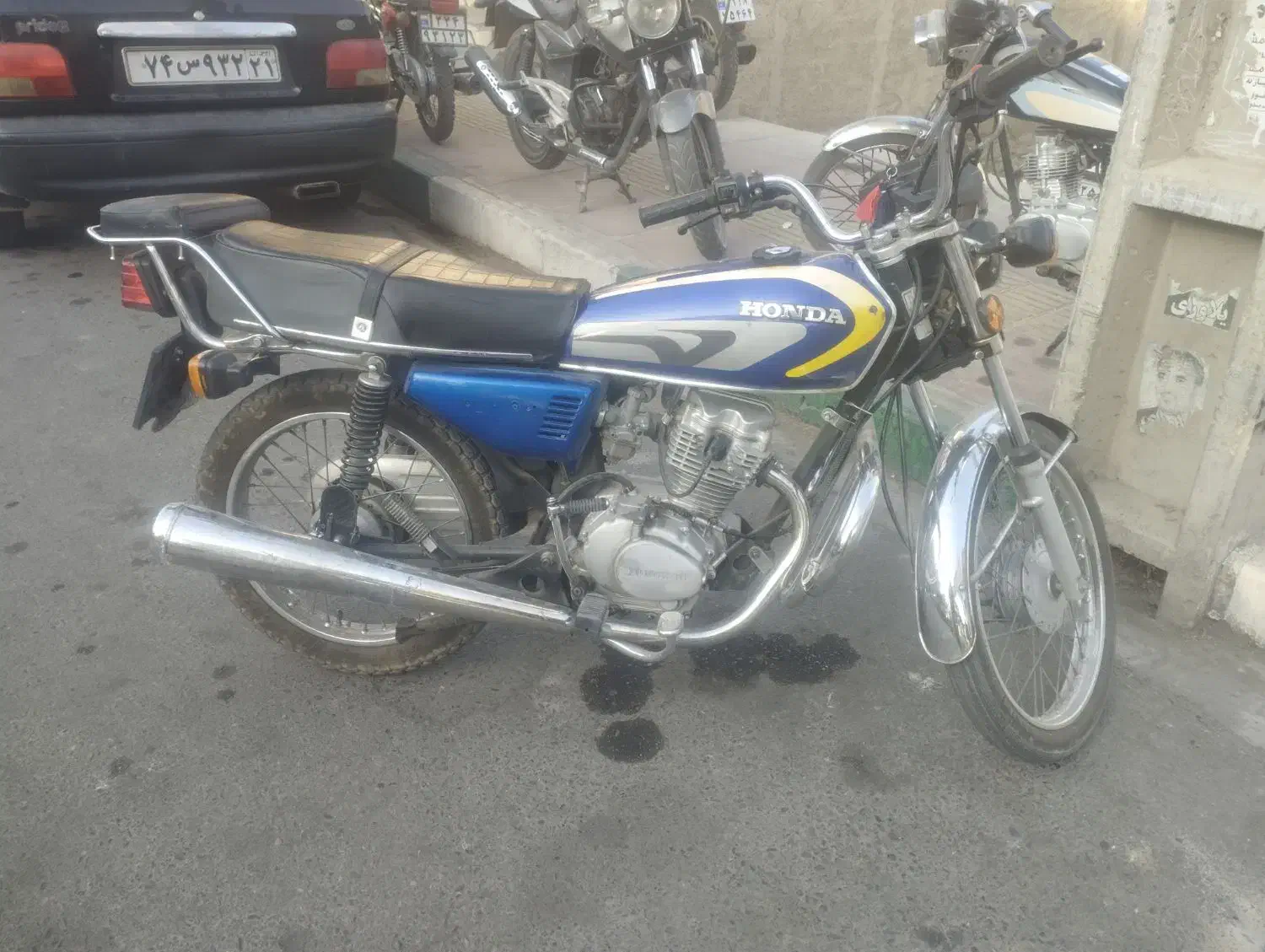 موتور هندا 125 زمرد کویر|موتورسیکلت|ورامین, ورامین|دیوار