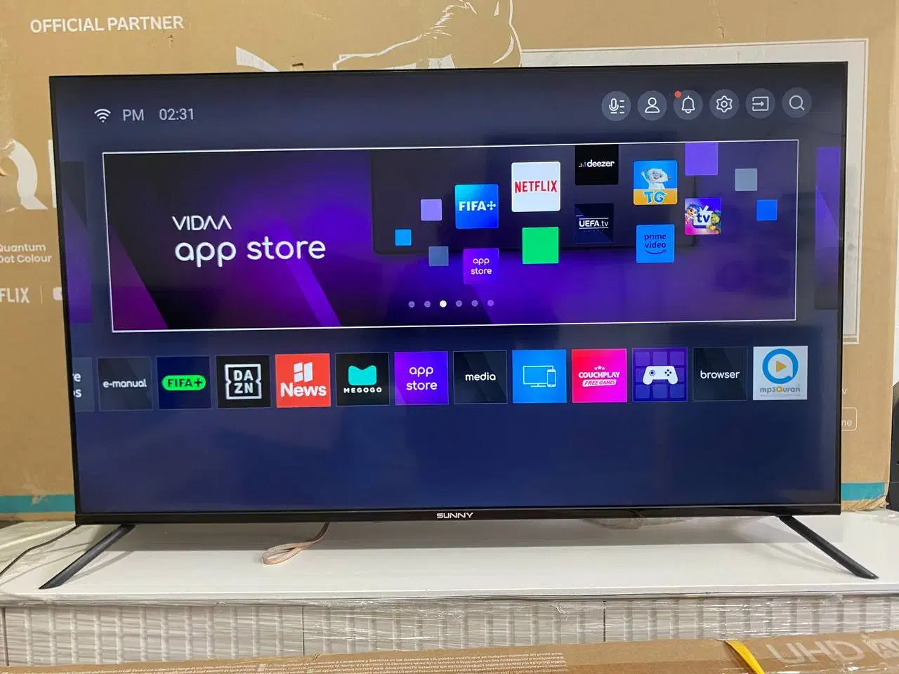 تلویزیون 50 اینچ سانی فورکی اسمارت هوشمندماهواردار|تلویزیون و پروژکتور|اشنویه, |دیوار