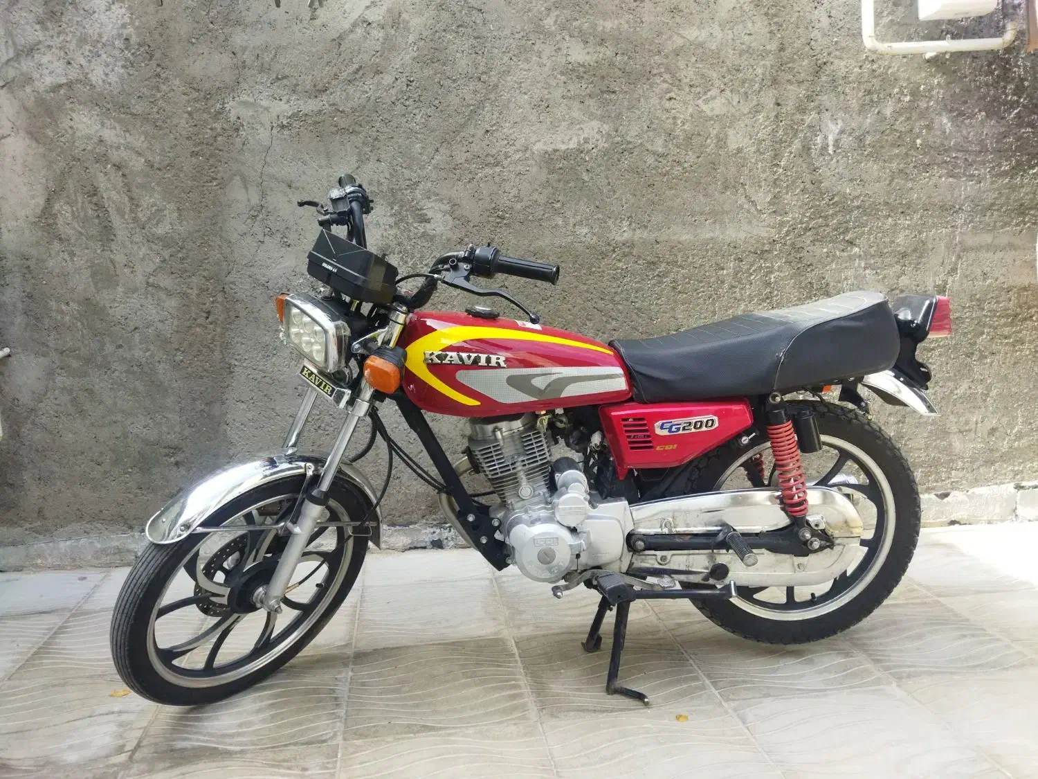 ۲۰۰|موتورسیکلت|قیدار, |دیوار