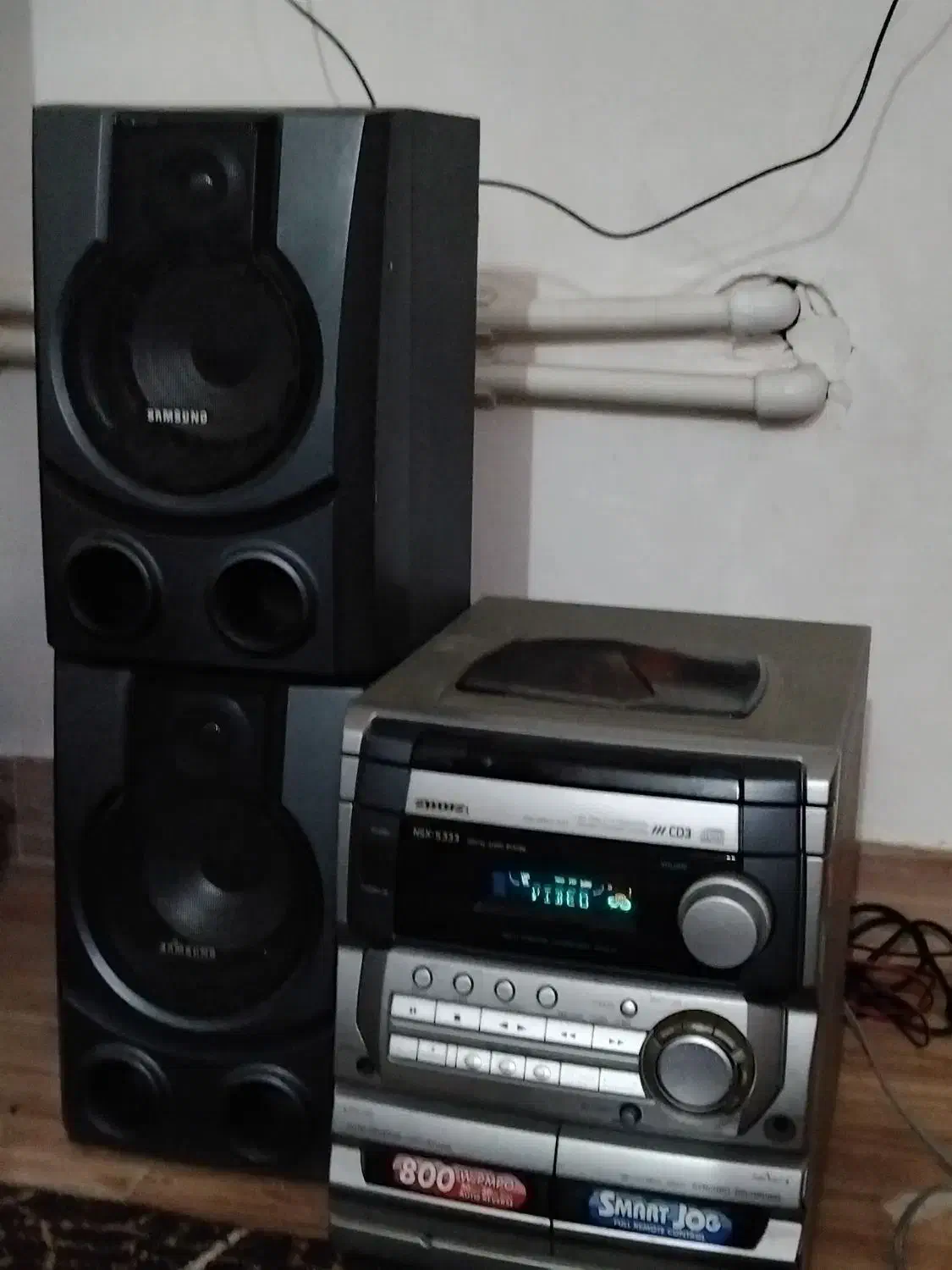 ضبط وباند سالم با صدای قوی|سیستم صوتی خانگی|رشت, حومه رشت|دیوار