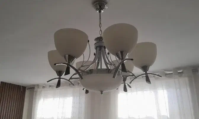 لوستر|لوستر و چراغ آویز|بیرجند, |دیوار