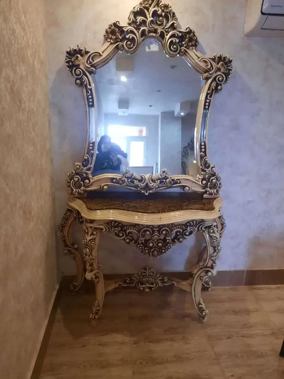 اینه کنسول متبت کاری|آینه|هشتگرد, مدرس|دیوار