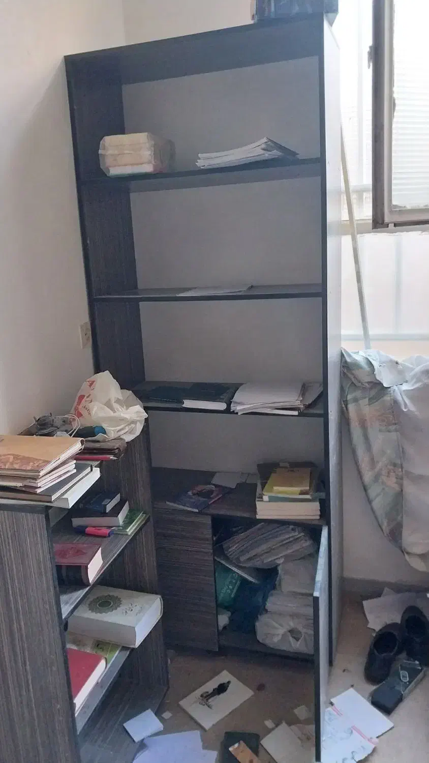 کمد ام دی اف|کتابخانه، شلف، قفسه‌های دیواری|اهواز, بهارستان|دیوار