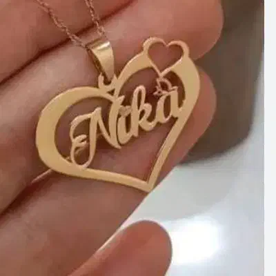 گردنبند اسم لاتین طلا از 900 sot|جواهرات|کرمان, |دیوار