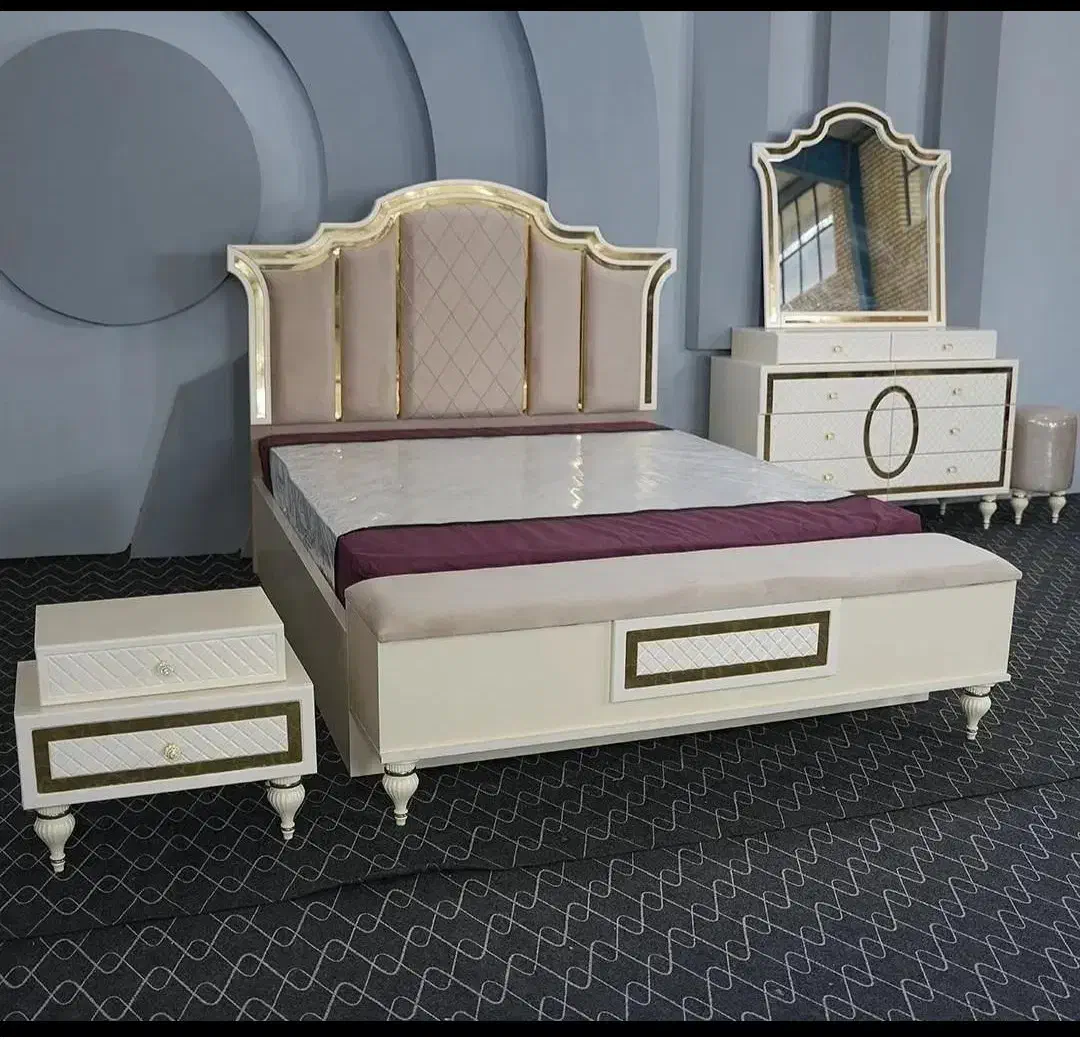 سرویس خواب لاکچری ک2002و تشک رویال اصل|تخت و سرویس خواب|همدان, |دیوار