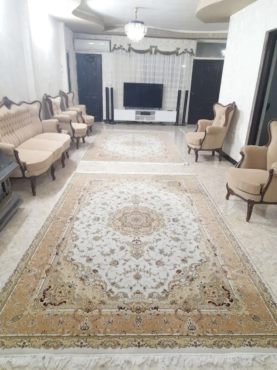 3عدد فرش ست همدیگر 2شش متری یک 9متری|فرش|لنگرود, |دیوار