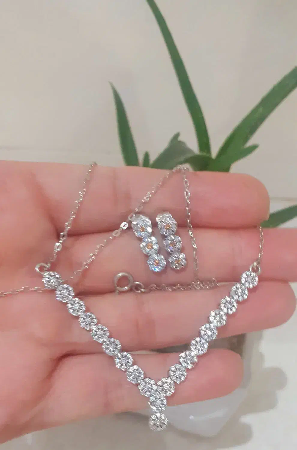 دستبند و نیم ست و النگو نقره|جواهرات|تبریز, |دیوار